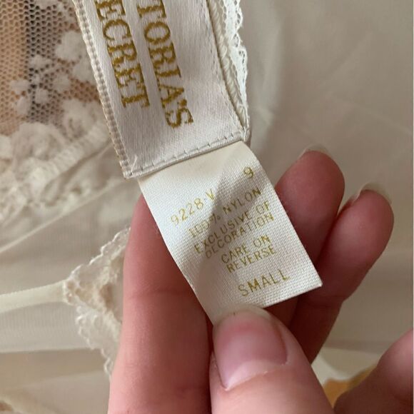 Vintage Victoria Secret Gold Label Maxi Slip Dress Small - Picture 5 of 8